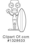 Robot Clipart #1328633 by Cory Thoman