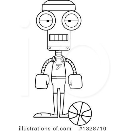 Royalty-Free (RF) Robot Clipart Illustration by Cory Thoman - Stock Sample #1328710