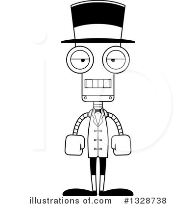 Royalty-Free (RF) Robot Clipart Illustration by Cory Thoman - Stock Sample #1328738