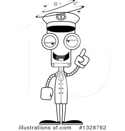 Royalty-Free (RF) Robot Clipart Illustration by Cory Thoman - Stock Sample #1328762