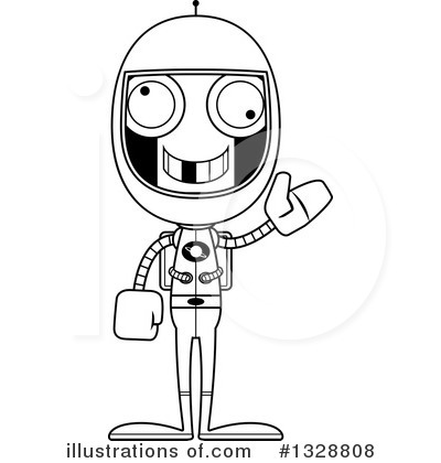 Royalty-Free (RF) Robot Clipart Illustration by Cory Thoman - Stock Sample #1328808