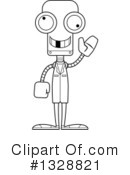 Robot Clipart #1328821 by Cory Thoman
