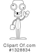 Robot Clipart #1328834 by Cory Thoman