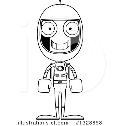 Royalty-Free (RF) Robot Clipart Illustration by Cory Thoman - Stock Sample #1328858