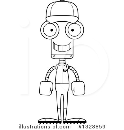 Royalty-Free (RF) Robot Clipart Illustration by Cory Thoman - Stock Sample #1328859