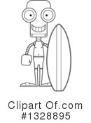 Robot Clipart #1328895 by Cory Thoman