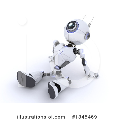 Royalty-Free (RF) Robot Clipart Illustration by KJ Pargeter - Stock Sample #1345469