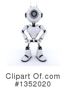 Robot Clipart #1352020 by KJ Pargeter
