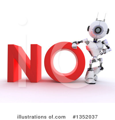 Royalty-Free (RF) Robot Clipart Illustration by KJ Pargeter - Stock Sample #1352037
