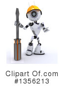 Robot Clipart #1356213 by KJ Pargeter