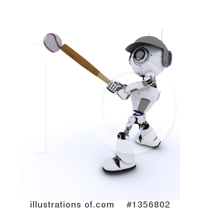 Royalty-Free (RF) Robot Clipart Illustration by KJ Pargeter - Stock Sample #1356802