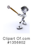 Robot Clipart #1356802 by KJ Pargeter