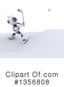 Robot Clipart #1356808 by KJ Pargeter