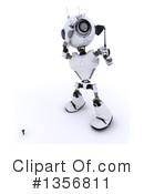 Robot Clipart #1356811 by KJ Pargeter
