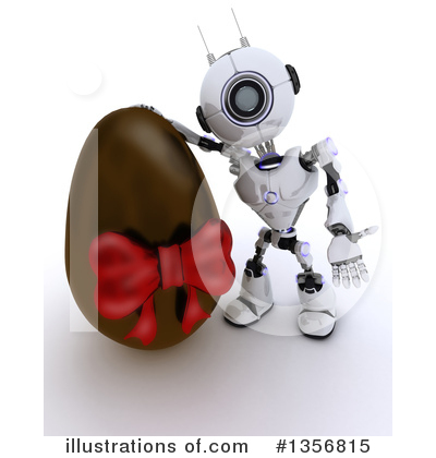 Royalty-Free (RF) Robot Clipart Illustration by KJ Pargeter - Stock Sample #1356815
