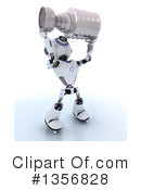 Robot Clipart #1356828 by KJ Pargeter