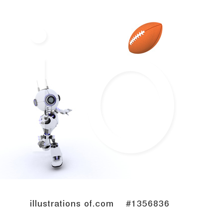 Royalty-Free (RF) Robot Clipart Illustration by KJ Pargeter - Stock Sample #1356836