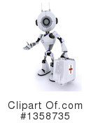 Robot Clipart #1358735 by KJ Pargeter
