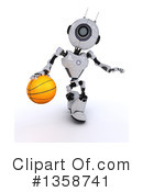 Robot Clipart #1358741 by KJ Pargeter