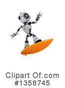 Robot Clipart #1358745 by KJ Pargeter