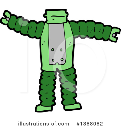 Royalty-Free (RF) Robot Clipart Illustration by lineartestpilot - Stock Sample #1388082