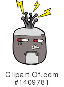 Robot Clipart #1409781 by lineartestpilot