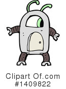 Robot Clipart #1409822 by lineartestpilot