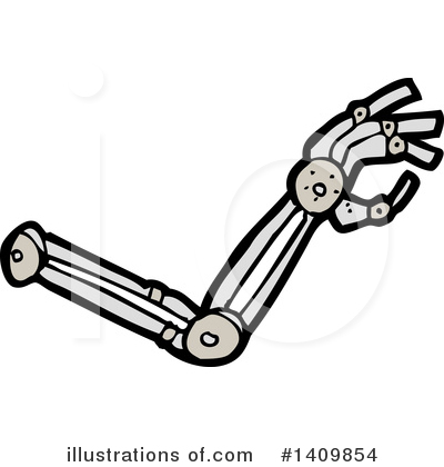 Royalty-Free (RF) Robot Clipart Illustration by lineartestpilot - Stock Sample #1409854
