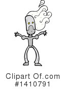 Robot Clipart #1410791 by lineartestpilot