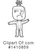 Robot Clipart #1410859 by lineartestpilot