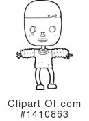 Robot Clipart #1410863 by lineartestpilot