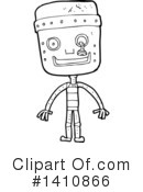 Robot Clipart #1410866 by lineartestpilot
