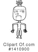 Robot Clipart #1410900 by lineartestpilot