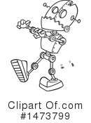 Robot Clipart #1473799 by toonaday