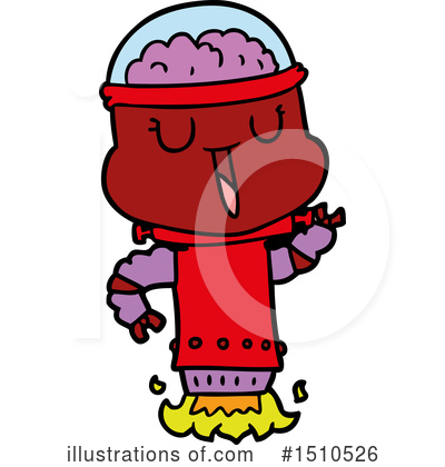 Royalty-Free (RF) Robot Clipart Illustration by lineartestpilot - Stock Sample #1510526