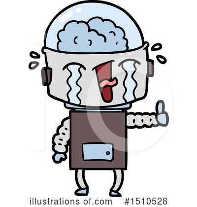 Royalty-Free (RF) Robot Clipart Illustration by lineartestpilot - Stock Sample #1510528
