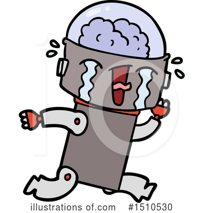 Royalty-Free (RF) Robot Clipart Illustration by lineartestpilot - Stock Sample #1510530