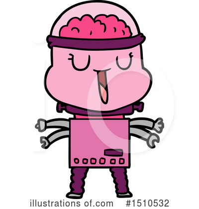 Royalty-Free (RF) Robot Clipart Illustration by lineartestpilot - Stock Sample #1510532