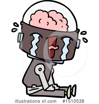 Royalty-Free (RF) Robot Clipart Illustration by lineartestpilot - Stock Sample #1510538