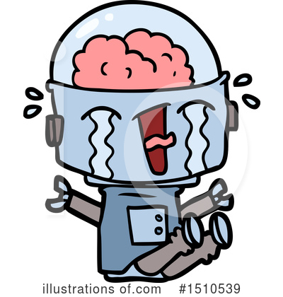 Royalty-Free (RF) Robot Clipart Illustration by lineartestpilot - Stock Sample #1510539