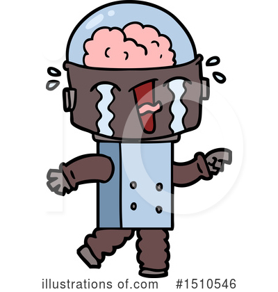 Royalty-Free (RF) Robot Clipart Illustration by lineartestpilot - Stock Sample #1510546