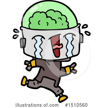 Royalty-Free (RF) Robot Clipart Illustration by lineartestpilot - Stock Sample #1510560