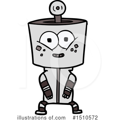 Royalty-Free (RF) Robot Clipart Illustration by lineartestpilot - Stock Sample #1510572