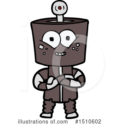 Royalty-Free (RF) Robot Clipart Illustration by lineartestpilot - Stock Sample #1510602