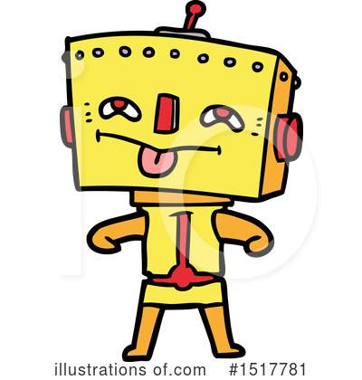 Royalty-Free (RF) Robot Clipart Illustration by lineartestpilot - Stock Sample #1517781