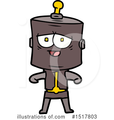 Royalty-Free (RF) Robot Clipart Illustration by lineartestpilot - Stock Sample #1517803