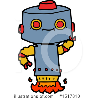 Royalty-Free (RF) Robot Clipart Illustration by lineartestpilot - Stock Sample #1517810
