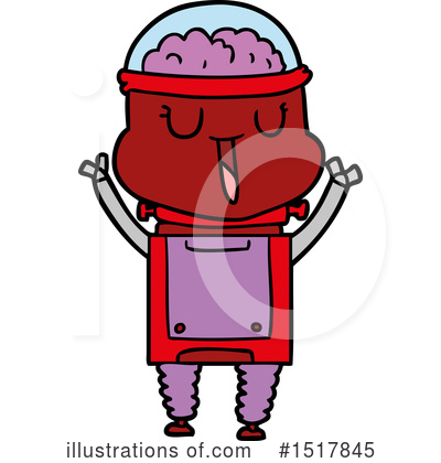 Royalty-Free (RF) Robot Clipart Illustration by lineartestpilot - Stock Sample #1517845