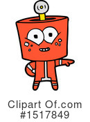 Robot Clipart #1517849 by lineartestpilot