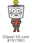 Robot Clipart #1517851 by lineartestpilot